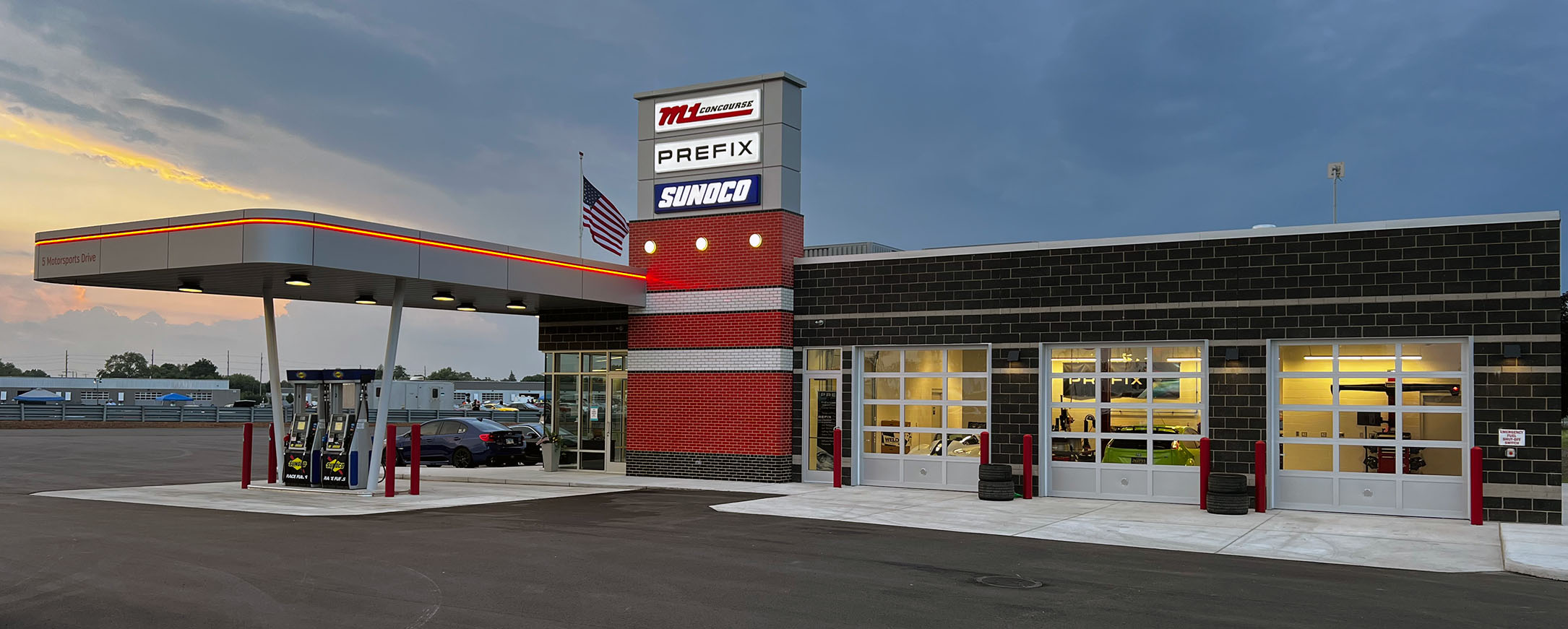 Prefix Performance/Service Center at M1 Concourse in Pontiac, MI